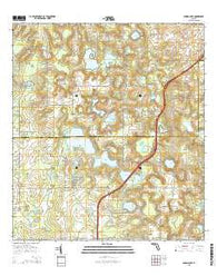 Spring Lake Florida Current topographic map, 1:24000 scale, 7.5 X 7.5 Minute, Year 2015
