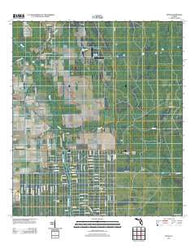 Spuds Florida Historical topographic map, 1:24000 scale, 7.5 X 7.5 Minute, Year 2012