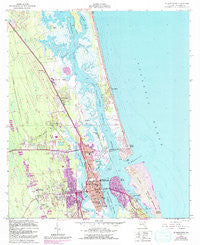 St. Augustine Florida Historical topographic map, 1:24000 scale, 7.5 X 7.5 Minute, Year 1956