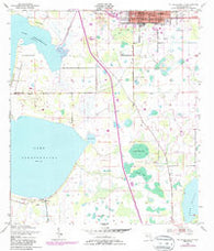 St Cloud South Florida Historical topographic map, 1:24000 scale, 7.5 X 7.5 Minute, Year 1953