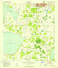 St Cloud South Florida Historical topographic map, 1:24000 scale, 7.5 X 7.5 Minute, Year 1953