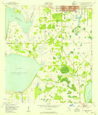 St Cloud South Florida Historical topographic map, 1:24000 scale, 7.5 X 7.5 Minute, Year 1953