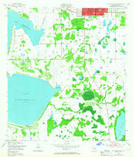 St Cloud South Florida Historical topographic map, 1:24000 scale, 7.5 X 7.5 Minute, Year 1953