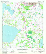 St. Cloud South Florida Historical topographic map, 1:24000 scale, 7.5 X 7.5 Minute, Year 1953