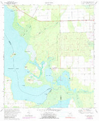 St Johns Park Florida Historical topographic map, 1:24000 scale, 7.5 X 7.5 Minute, Year 1972