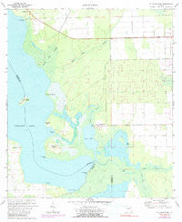 St Johns Park Florida Historical topographic map, 1:24000 scale, 7.5 X 7.5 Minute, Year 1972