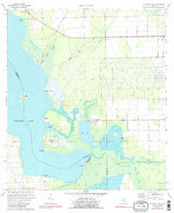St Johns Park Florida Historical topographic map, 1:24000 scale, 7.5 X 7.5 Minute, Year 1972