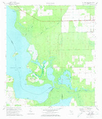 St. Johns Park Florida Historical topographic map, 1:24000 scale, 7.5 X 7.5 Minute, Year 1972