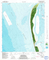 St Joseph Point Florida Historical topographic map, 1:24000 scale, 7.5 X 7.5 Minute, Year 1982
