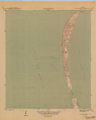 St. Joseph Point Florida Historical topographic map, 1:31680 scale, 7.5 X 7.5 Minute, Year 1945