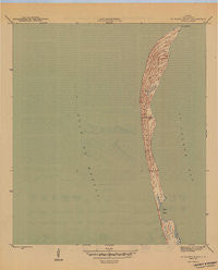 St. Joseph Point Florida Historical topographic map, 1:31680 scale, 7.5 X 7.5 Minute, Year 1945