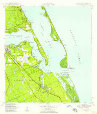 St. Lucie Inlet Florida Historical topographic map, 1:24000 scale, 7.5 X 7.5 Minute, Year 1948
