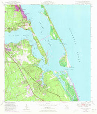 St Lucie Inlet Florida Historical topographic map, 1:24000 scale, 7.5 X 7.5 Minute, Year 1948