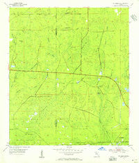 St. Marks NE Florida Historical topographic map, 1:24000 scale, 7.5 X 7.5 Minute, Year 1954