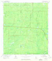 St Marks NE Florida Historical topographic map, 1:24000 scale, 7.5 X 7.5 Minute, Year 1954