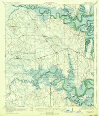 St Marys Florida Historical topographic map, 1:62500 scale, 15 X 15 Minute, Year 1919