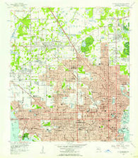 St. Petersburg Florida Historical topographic map, 1:24000 scale, 7.5 X 7.5 Minute, Year 1956