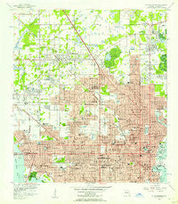 St. Petersburg Florida Historical topographic map, 1:24000 scale, 7.5 X 7.5 Minute, Year 1956