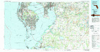 St Petersburg Florida Historical topographic map, 1:100000 scale, 30 X 60 Minute, Year 1981