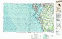 St Petersburg Florida Historical topographic map, 1:250000 scale, 1 X 2 Degree, Year 1988