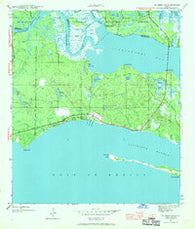 St. Teresa Beach Florida Historical topographic map, 1:24000 scale, 7.5 X 7.5 Minute, Year 1943