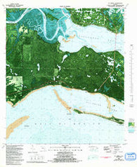 St. Teresa Florida Historical topographic map, 1:24000 scale, 7.5 X 7.5 Minute, Year 1981