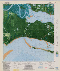 St. Teresa Florida Historical topographic map, 1:24000 scale, 7.5 X 7.5 Minute, Year 1981