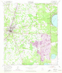Starke Florida Historical topographic map, 1:24000 scale, 7.5 X 7.5 Minute, Year 1949