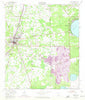 Starke Florida Historical topographic map, 1:24000 scale, 7.5 X 7.5 Minute, Year 1949