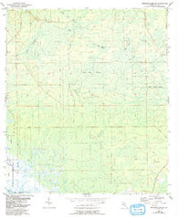 Steinhatchee SE Florida Historical topographic map, 1:24000 scale, 7.5 X 7.5 Minute, Year 1954