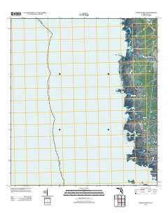 Steinhatchee SW Florida Historical topographic map, 1:24000 scale, 7.5 X 7.5 Minute, Year 2012