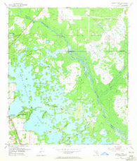 Stokes Ferry Florida Historical topographic map, 1:24000 scale, 7.5 X 7.5 Minute, Year 1954