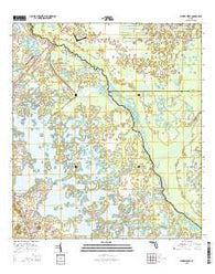 Stokes Ferry Florida Current topographic map, 1:24000 scale, 7.5 X 7.5 Minute, Year 2015