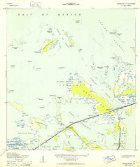 Sugarloaf Key Florida Historical topographic map, 1:24000 scale, 7.5 X 7.5 Minute, Year 1943