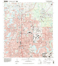 Sulphur Springs Florida Historical topographic map, 1:24000 scale, 7.5 X 7.5 Minute, Year 1995