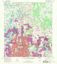 Sulphur Springs Florida Historical topographic map, 1:24000 scale, 7.5 X 7.5 Minute, Year 1956
