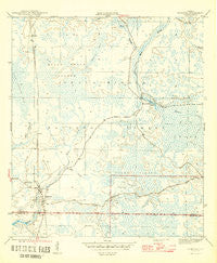 Sumatra Florida Historical topographic map, 1:31680 scale, 7.5 X 7.5 Minute, Year 1946