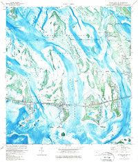 Summerland Key Florida Historical topographic map, 1:24000 scale, 7.5 X 7.5 Minute, Year 1972