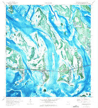 Summerland Key Florida Historical topographic map, 1:24000 scale, 7.5 X 7.5 Minute, Year 1972