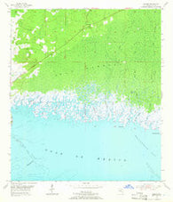 Sumner Florida Historical topographic map, 1:24000 scale, 7.5 X 7.5 Minute, Year 1955