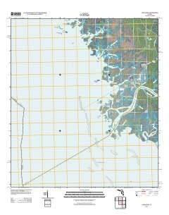 Suwannee Florida Historical topographic map, 1:24000 scale, 7.5 X 7.5 Minute, Year 2012