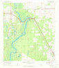 Suwannee River Florida Historical topographic map, 1:24000 scale, 7.5 X 7.5 Minute, Year 1968
