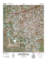 Tallahassee Florida Historical topographic map, 1:24000 scale, 7.5 X 7.5 Minute, Year 2012