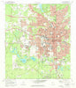 Tallahassee Florida Historical topographic map, 1:24000 scale, 7.5 X 7.5 Minute, Year 1970