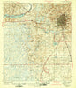 Tallahassee Florida Historical topographic map, 1:62500 scale, 15 X 15 Minute, Year 1943
