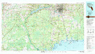 Tallahassee Florida Historical topographic map, 1:100000 scale, 30 X 60 Minute, Year 1979
