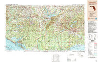 Tallahassee Florida Historical topographic map, 1:250000 scale, 1 X 2 Degree, Year 1988