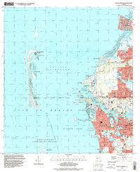 Tarpon Springs Florida Historical topographic map, 1:24000 scale, 7.5 X 7.5 Minute, Year 1995