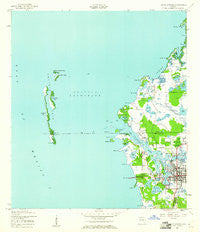 Tarpon Springs Florida Historical topographic map, 1:24000 scale, 7.5 X 7.5 Minute, Year 1943
