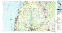 Tarpon Springs Florida Historical topographic map, 1:100000 scale, 30 X 60 Minute, Year 1978